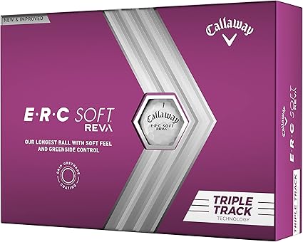 Callaway ERC Soft REVA Triple Track, Bola de Golf