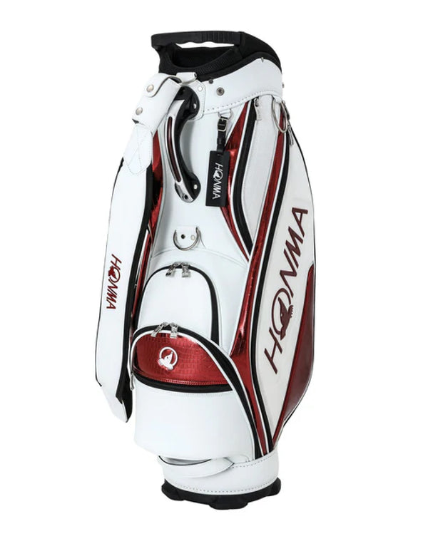 Honma Staff Bag 12496 Blanco/Rojo