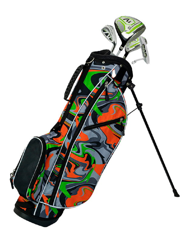 Lynx Set de Golf 6 Palos para Juniors 54"-57" (138-147 cms) Green