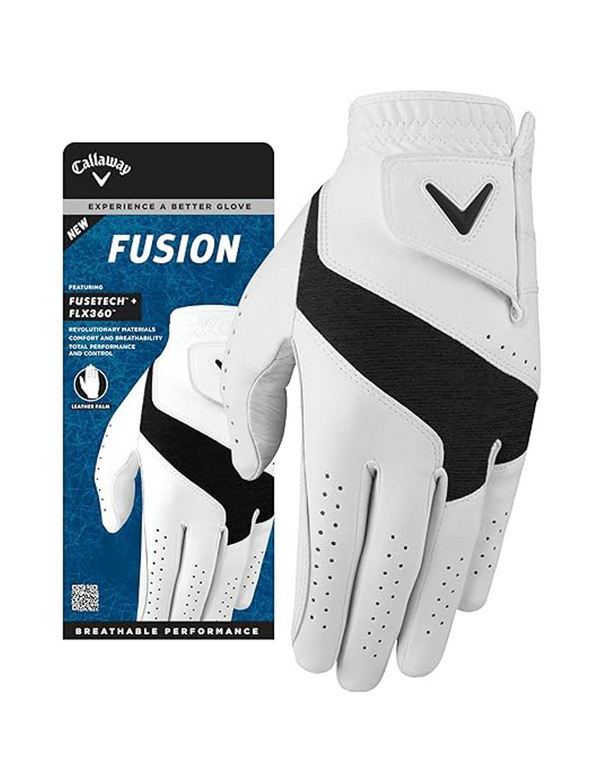 Callaway Fusion Spann, Guante de Golf para Zurdos