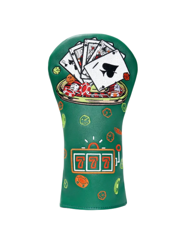 Skins Golf NEW Casino Royale Driver + Putter Headcover