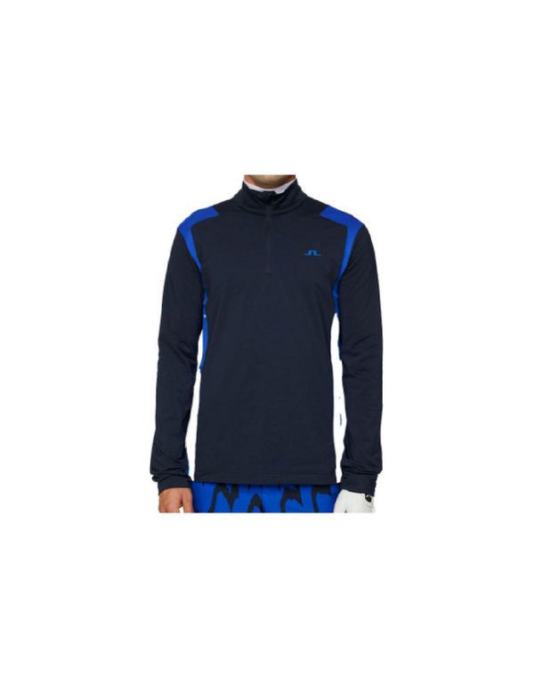 J. Lindeberg Men Lukas Quarter Zip Mid Layer