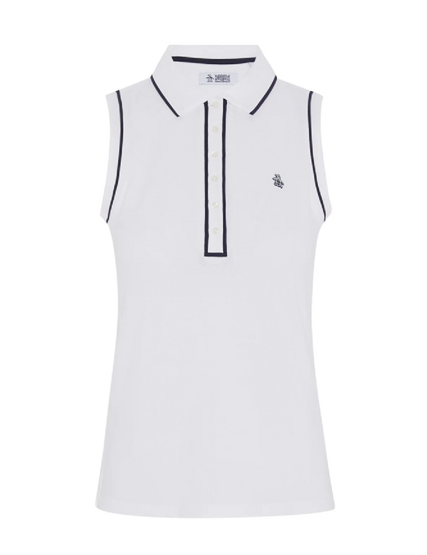 Penguin Sleveless Performance, Polo de Golf Mujer