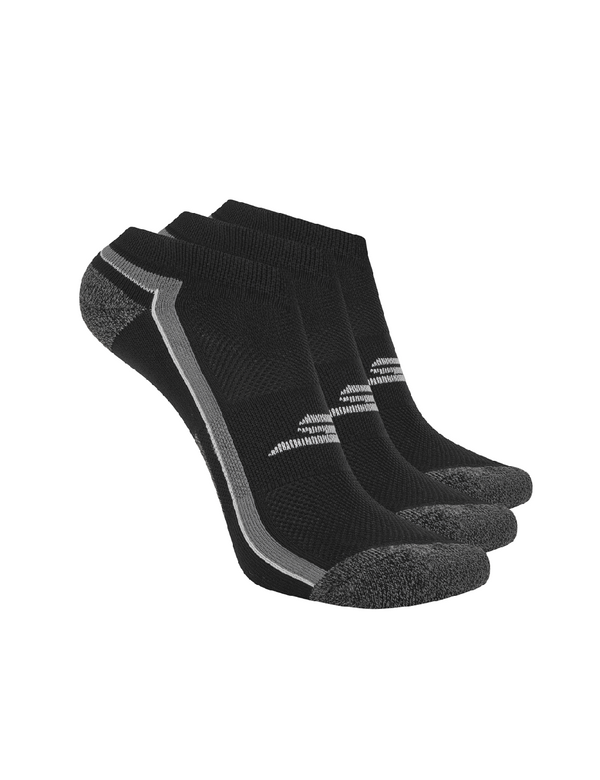 Skechers NEW 3pk Extended Terry Low Cut, Calcetines para Hombre