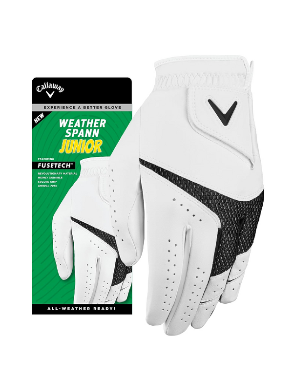 Callaway New Weather Spann Junior, Guante de Golf para Niños