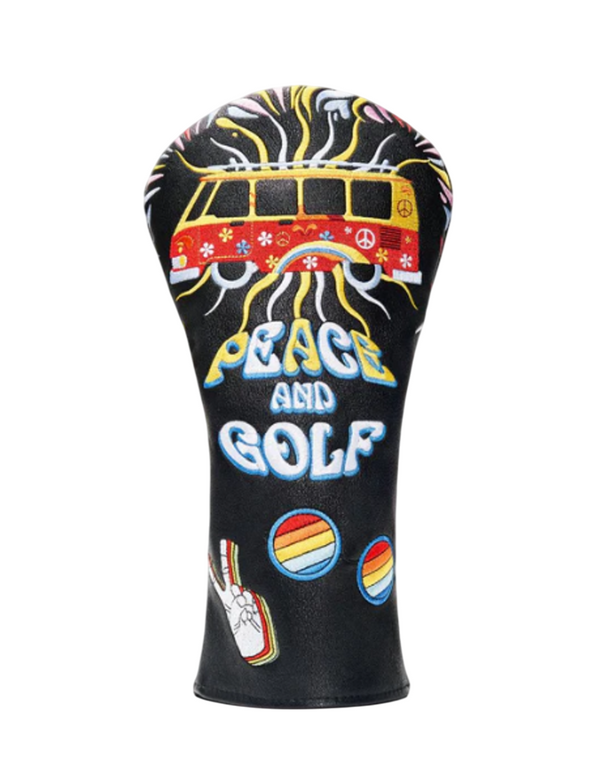 Skins Golf NEW Peace & Golf Driver Headcover