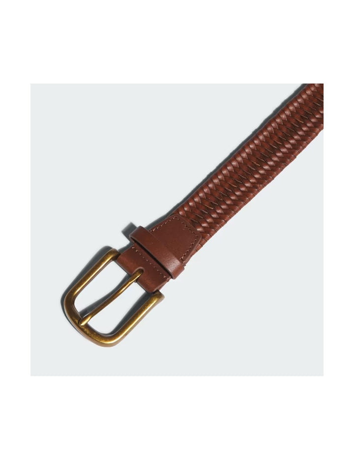 Adidas Golf Woven Leather Belt, Cinturón para Hombre