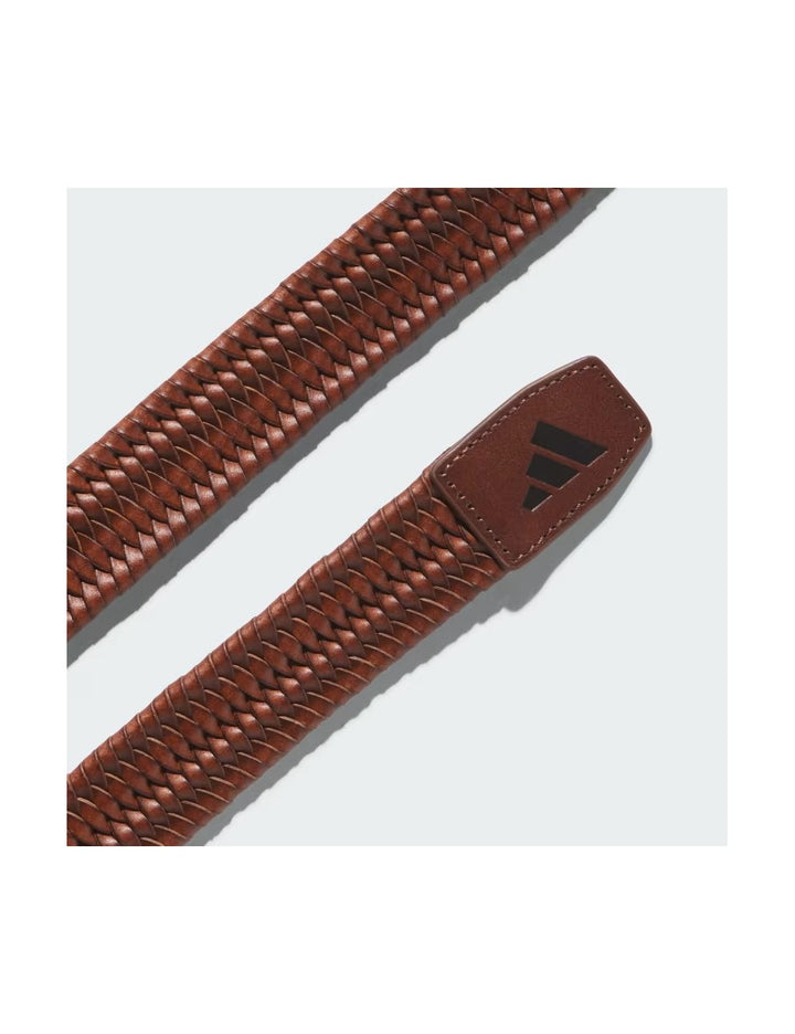 Adidas Golf Woven Leather Belt, Cinturón para Hombre