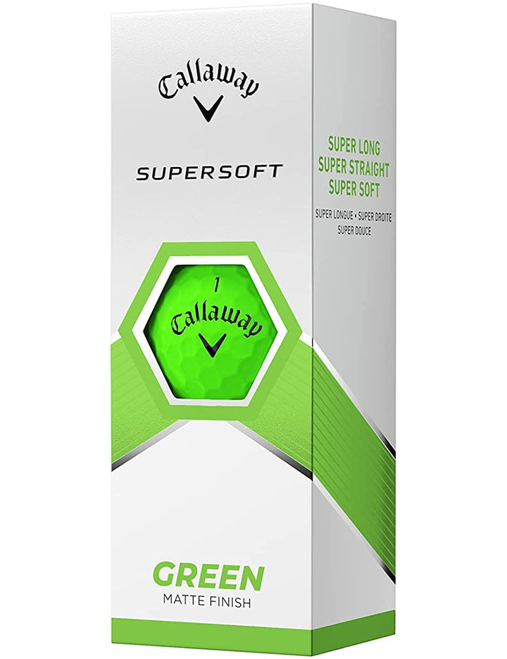 Callaway Supersoft Matte, Bolas Colores