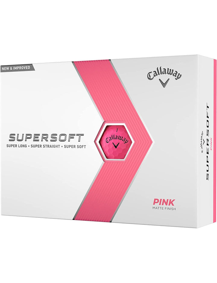 Callaway Supersoft Matte, Bolas Colores