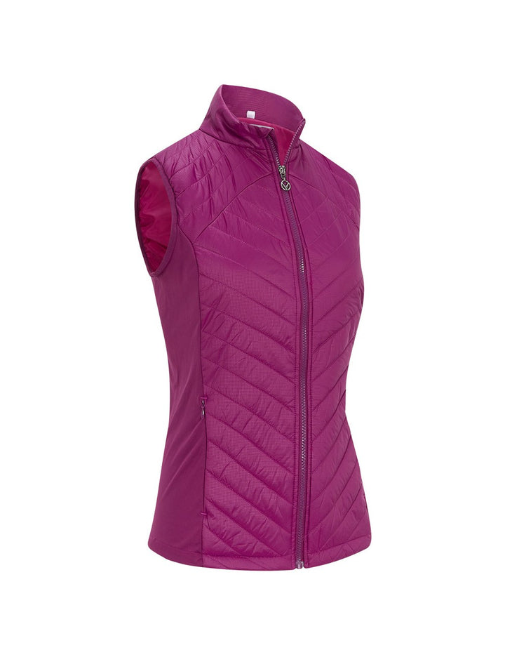 Callaway Swing Tech Chaleco Puffer Vest de Mujer