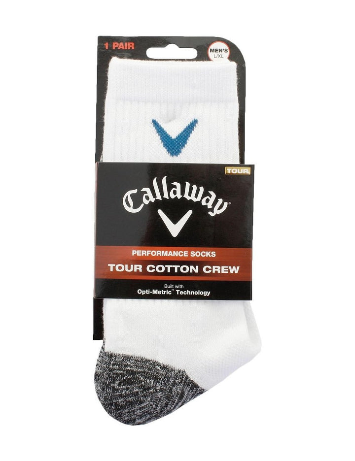 Callaway Tour Cotton Crew Calcetín Hombre