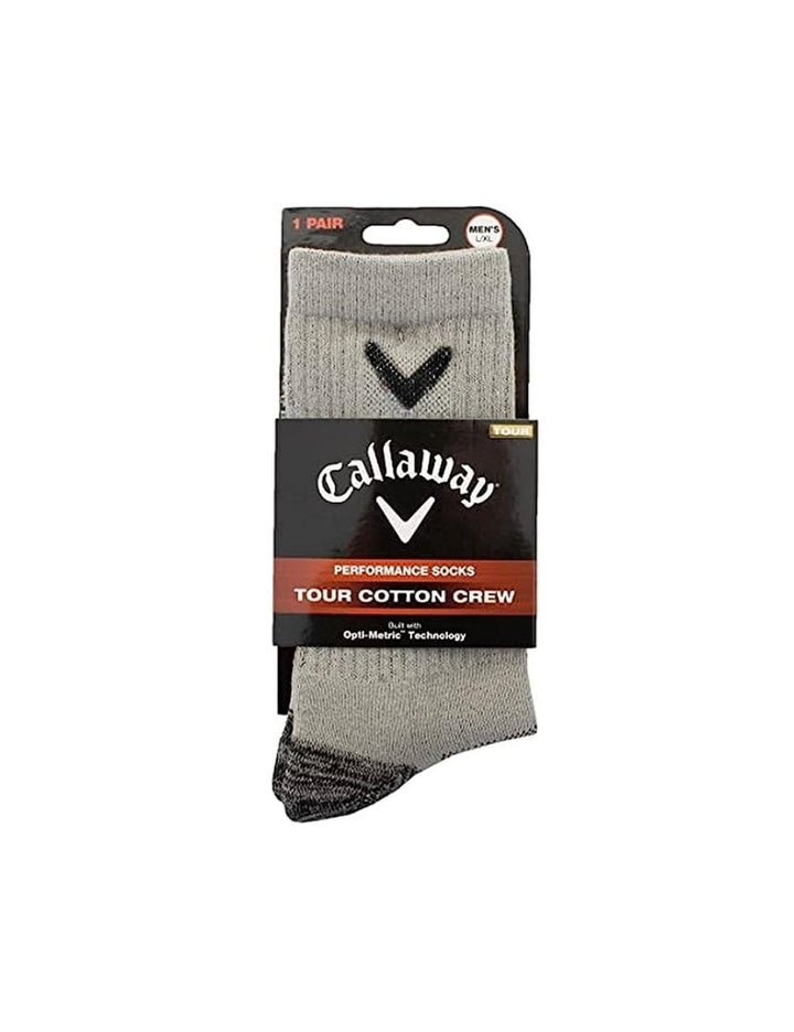 Callaway Tour Cotton Crew Calcetín Hombre