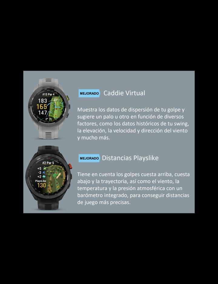 Garmin Approach S70, 42mm, Reloj Golf