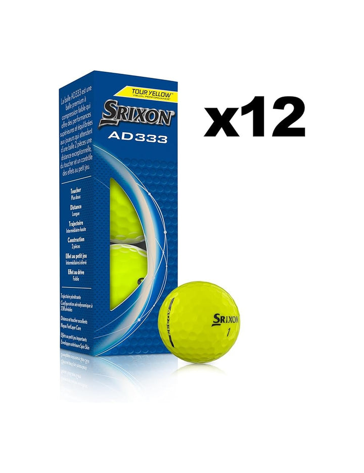 Srixon New AD333 2024 Bolas de Golf