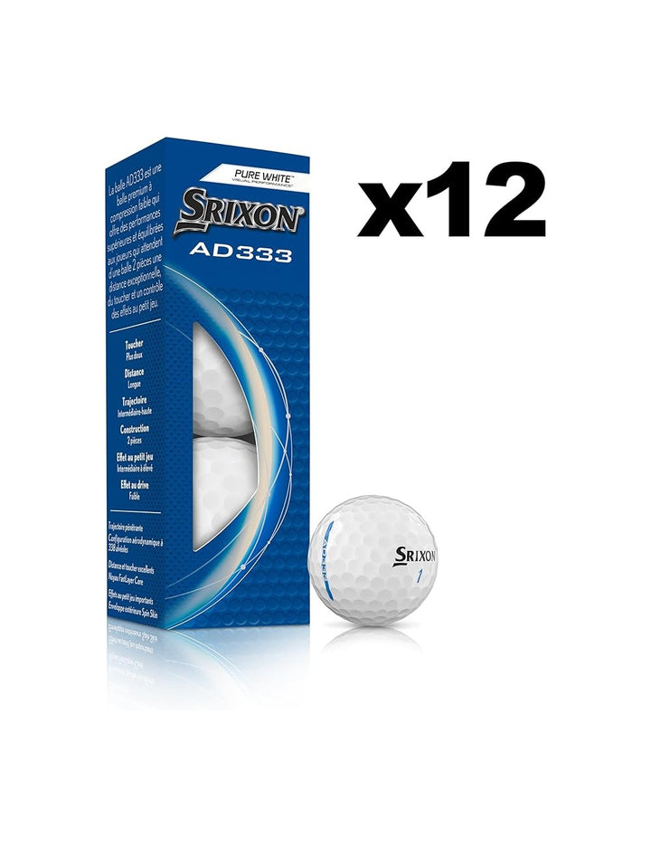 Srixon New AD333 2024 Bolas de Golf