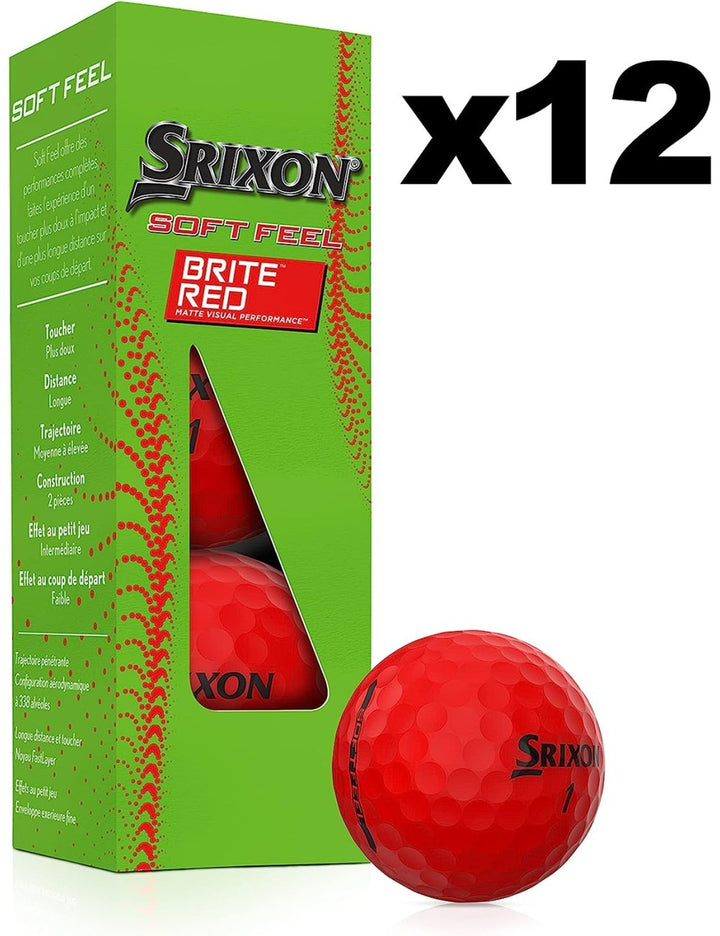 Srixon Soft Feel Brite 23 Bolas de Colores