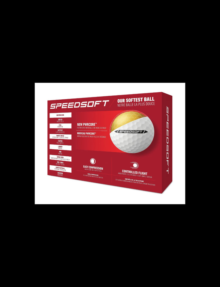 TaylorMade Speed Soft, Bolas de Golf Unisex